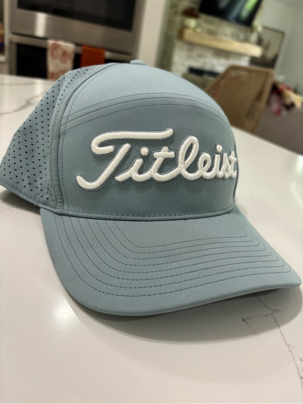 Titleist Light Blue Performance Golf Hat with White Logo